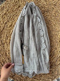 تصویر شال عروسکی - طوسی 