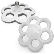 تصویر لامپ ال ای دی ۴۰ وات طرح گل 