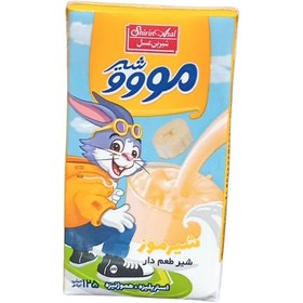 تصویر شیر کوچیک مووو در طعم های مختلف 125 میلی لیتری (32 عددی ) 