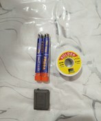 تصویر هویه امگا به همراه سیم لحیم 100گرمی 