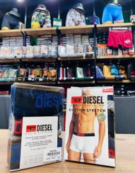 تصویر پک شورت مردانه باکسر برند DIESEL Pack of men's underwear. boxer model. DIESEL brand