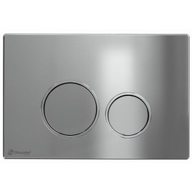 تصویر کلید فلاش تانک شودر - مدل نیس Nice Concealed cistern flush plate Shouder