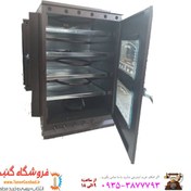 تصویر تنور فر قنادی گازی 4سینی 5 شعله مخصوص پخت شیرینی و کیک و کلوچه خانگی 
