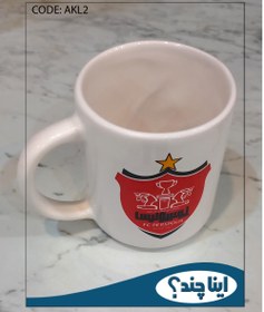 تصویر ماگ چاپلینو با طرح پرسپولیس - کد M144 Chaplino mug with Persepolis design