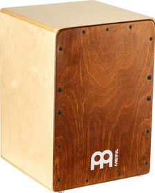 تصویر ساز کاخون Meinl Percussion مدل JC50AB Meinl Cajon Box Drum with Internal Snares - MADE IN EUROPE - Almond Birch Frontplate / Baltic Birch Body, Compact Size, 2-YEAR WARRANTY (JC50AB) Almond birch/natural Baltic birch