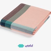 تصویر شمد ضخیم یک نفره ابعاد 240 در 160 برند ابراهیمی یزد - گلبهی 