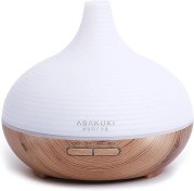 تصویر بخور سرد اولتراسونیک 100-df003 premium essential oil diffuser aroma humidifier & led changing mood light 300ml. 100-df003
