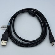 تصویر کابل ذوزنقه ای دی-نت مدل D-NET 5PIN CABLE USB2.0 طول 1.5 متر D-NET AM TO 5PIN USB 2.0 CABLE 1.5M