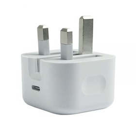 تصویر شارژر 25 وات اورجینال اپل تک پورت ا Apple 25W 3pin Power Adapter Apple 25W 3pin Power Adapter