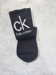 تصویر جوراب اسپرت دومینو طرح کلوین کلین ساق بلند Domino sports socks designed by Calvin Klein