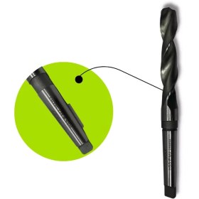 تصویر مته کونیک HSSE سایز 15.5 ولف WOLF taper shank twist drill bit wolf