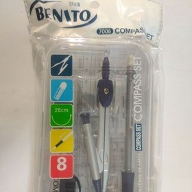 تصویر ست 8 تکه پرگار بنیتو 