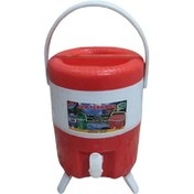 تصویر کلمن 5 لیتری جام تریموس پایه دار دورنگ 