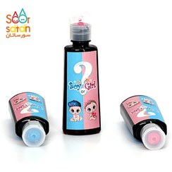 تصویر رنگ تعیین جنسیت صورتی 