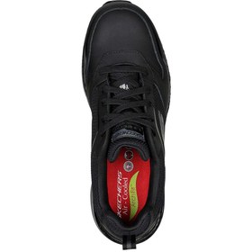 تصویر کفش کار مردانه اسکچرز skechers work arch-fit 200134-bkcc 