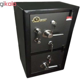 تصویر گاوصندوق ایران کاوه مدل 250DKK - طوسی تیره safe box