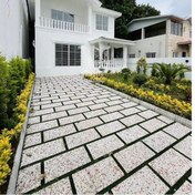 تصویر واش بتن سفید و قرمز 30*60 اقتصادی(هر متر مربع) 