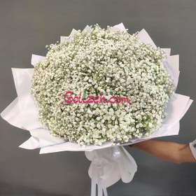 تصویر دسته گل ژیپسوفیلا سفید 