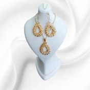 تصویر نیم ست زنانه طلا روس 