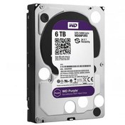 تصویر هارددیسک اینترنال وسترن دیجیتال مدل Purple Surveillance WD62PURZ ظرفیت 6 ترابایت Western Digital Purple WD62PURZ Internal Hard Disk 6TB