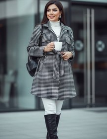 تصویر شکت پیچازی زنانه کمربنددار 