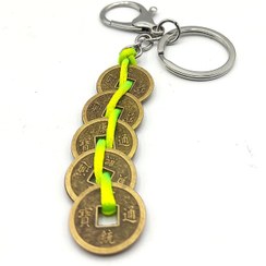 تصویر سکه ایچنگ (سکه فنگ شویی) برنجی درجه یک کد 710018 