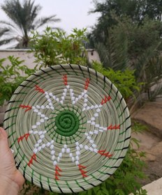 تصویر دیوارکوب حصیری 