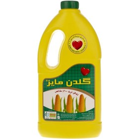 تصویر روغن ذرت گلدن مایز - 1.8 لیتر روغن ۱۱۶۲/ظ/۴۵ 1800گرم 1.8 لیتر یک عددی مایع گلدن مایز ذرت پخت و پز و سالاد