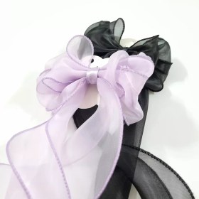 تصویر گیره پاپیونی ترند حریر 