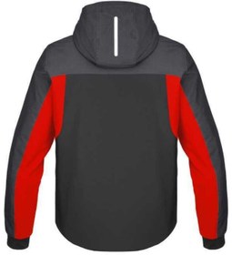 تصویر موتور ژاکت Hoodie H2Out Ii قرمز سیاه اسپیدی Spidi 