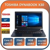 تصویر لپ تاپ توشیبا استوک مدل ;LAPTOP TOSHIBA DYNABOOK PORTEGE X30/Core i5 8265U/8GB/256G 