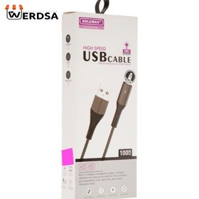 تصویر کابل تبدیل USB به Type-C کلومن مدل KD-65 طول 1 متر Koluman KD-65 USB To