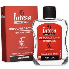 تصویر افترشیو اینتسا منتولو Intesa Mentolo حجم 100 میلی لیتر Intesa Pour Homme Dopobarba Lotion Mentolo After Shave Refreshing