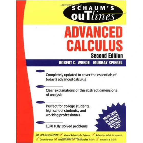 Schaum S Outline Of Advanced Calculus Schaum S Outlines