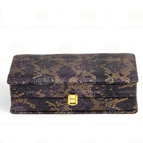 تصویر باکس مشکی چرمی زعفران 1 گرم 