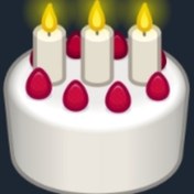 تصویر گیفت کیک تولد تلگرام 