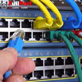 تصویر کابل شبکه لگرند CAT6 UTP طول ۵۰ سانتی متر 