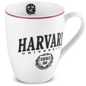 تصویر ماگ کاراجا طرح هاروارد قرمز و مشکی karaca harvard Karaca kupa