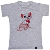 تصویر تی شرت دخترانه 27 طرح CAT کد J08 