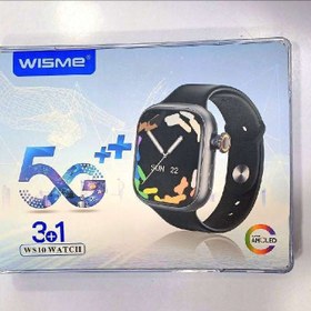 تصویر ساعت هوشمند سیم کارت خور WS10 WATCH 5G رم 8 حافظه 128 اصلی - تماس بگیرید WISME WS10 WATCH 5G