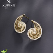 تصویر گوشواره حلزونی ژوپینگ کد 11013 