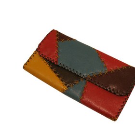 تصویر کیف پول چهل تکه چرمی ۲ 