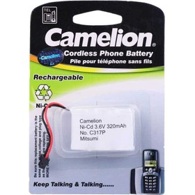 تصویر باتری تلفن شارژی Camelion Ni-CD C371P 350mAh ا Camelion Ni-CD C317P 340mAh Cordless Phone Battery Camelion Ni-CD C317P 340mAh Cordless Phone Battery