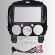 تصویر قاب مانیتور اندروید 9 اینچ برای خودروی مزدا2 