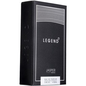 تصویر ادو پرفیوم مردانه مدل Legend حجم 100 میلی لیتر جاسپر Jasper Legend Eau De Parfum For Man 100 ml