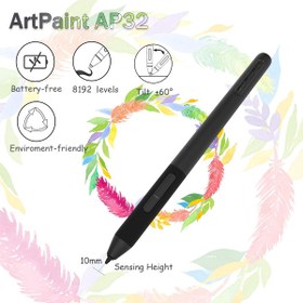 تصویر GAOMON M106K Pro Ultrathin Graphics Tablet Drawing Digital Pen Tablet and Battery-Free Pen with 8192 Levels Support Windows ampMac amp Android OS? (10 6.25 inch 2 Black) - ارسال 15 الی 20 روز کاری 