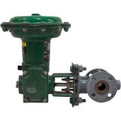 تصویر شیر کنترلی وی‌بال فیشر V150 سایز 1 اینچ | بدنه WCC | اکچویتور 1052 