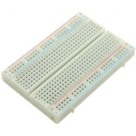 تصویر برد بورد ( BreadBoard ) مینی دارای ابعاد 85x55 میلی متری MINI BREADBORD