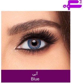 تصویر لنز فرشلوک BLUE آبی 