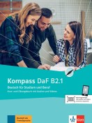 تصویر کتاب آلمانی کامپس داف Kompass DaF B2.1 